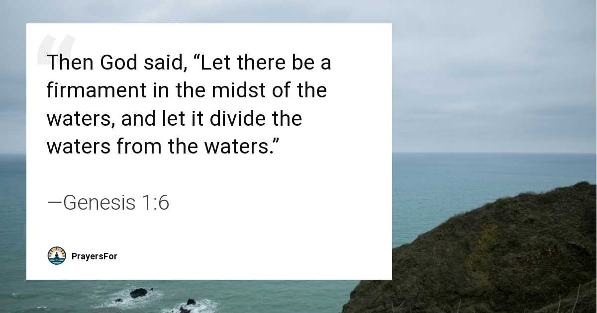 Genesis 1:6