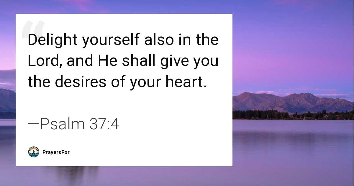 Psalm 37:4