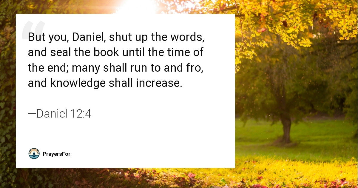 Daniel 12:4