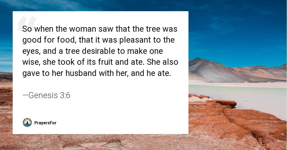 Genesis 3:6