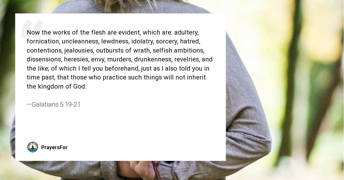 Galatians 5:19-21