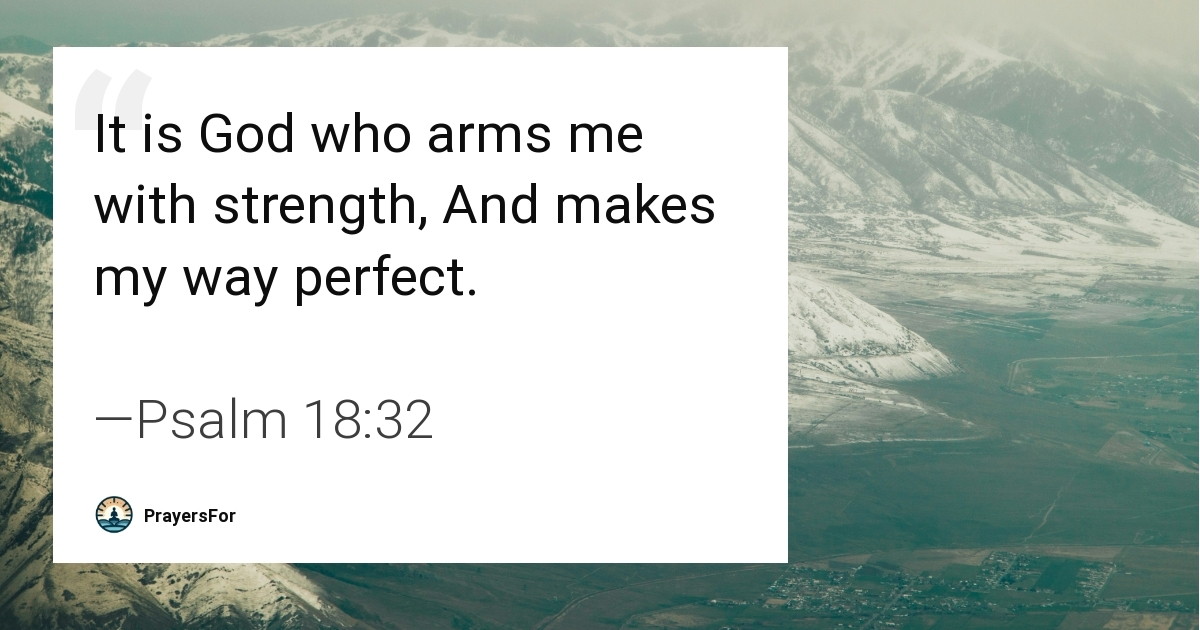 Psalm 18:32