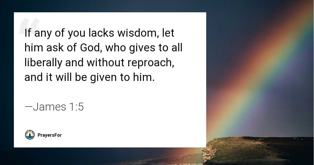 James 1:5