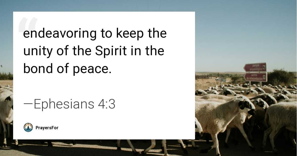 Ephesians 4:3