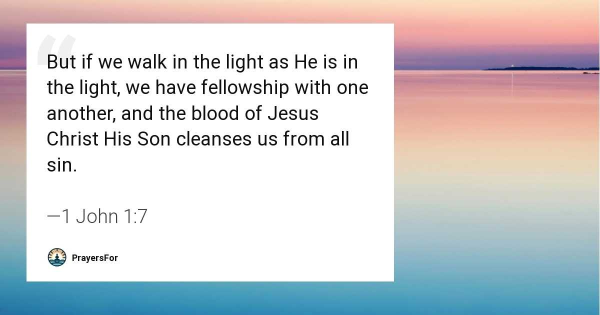 1 John 1:7