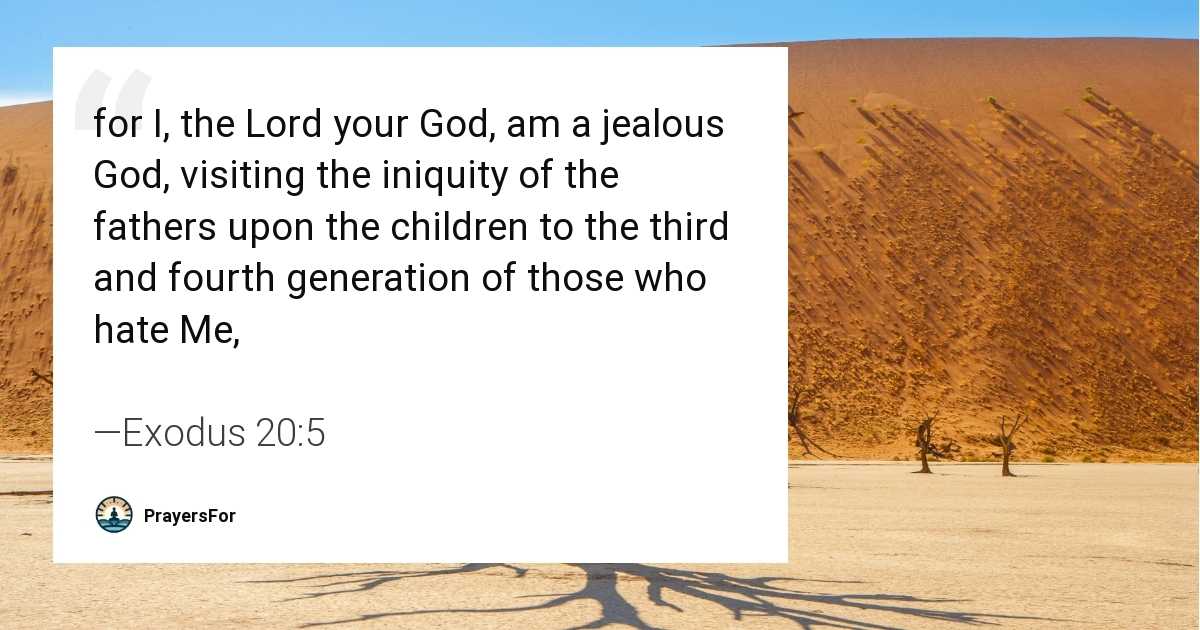 Exodus 20:5