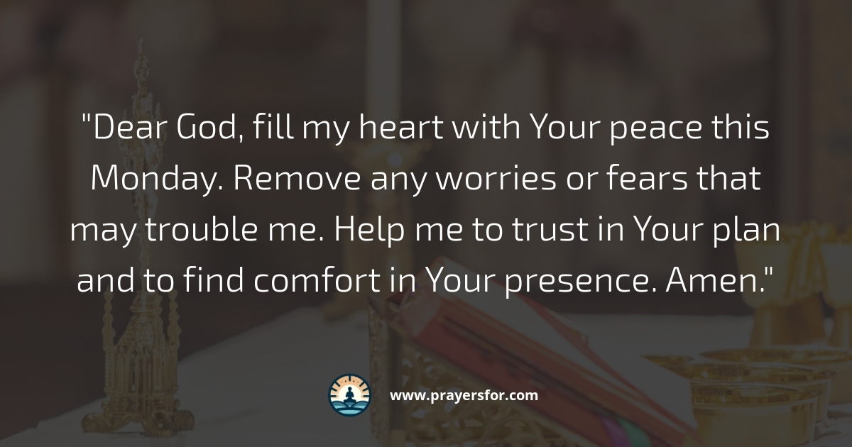 Peaceful Heart Prayer