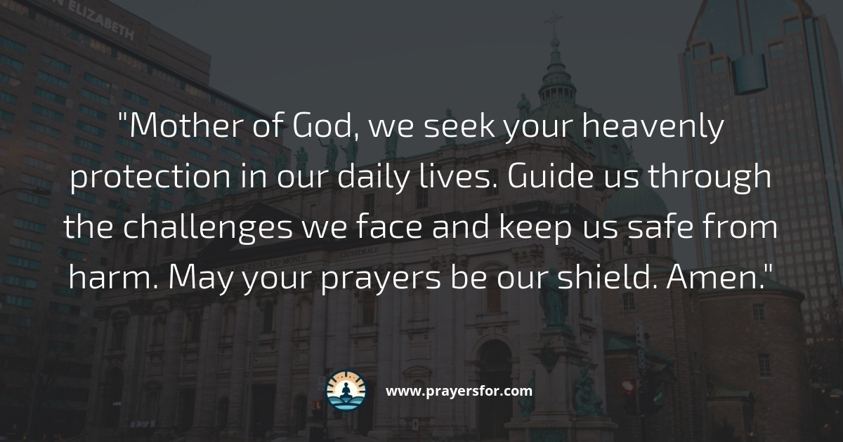 Heavenly Protection Prayer