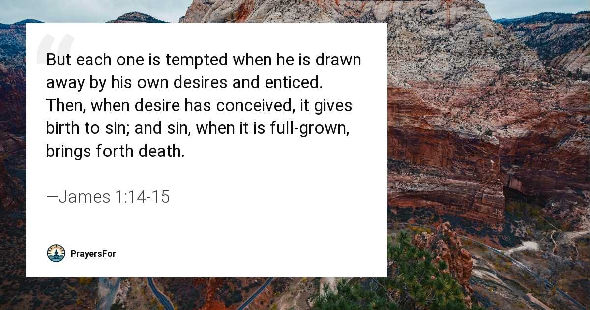 James 1:14-15