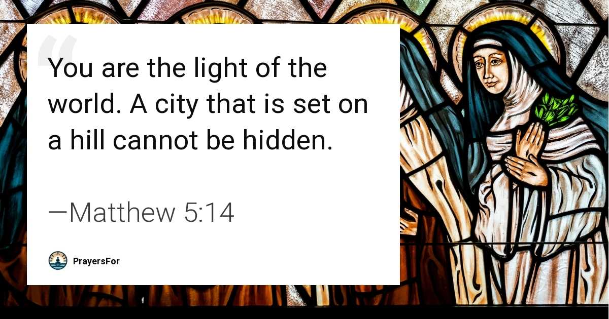 Matthew 5:14