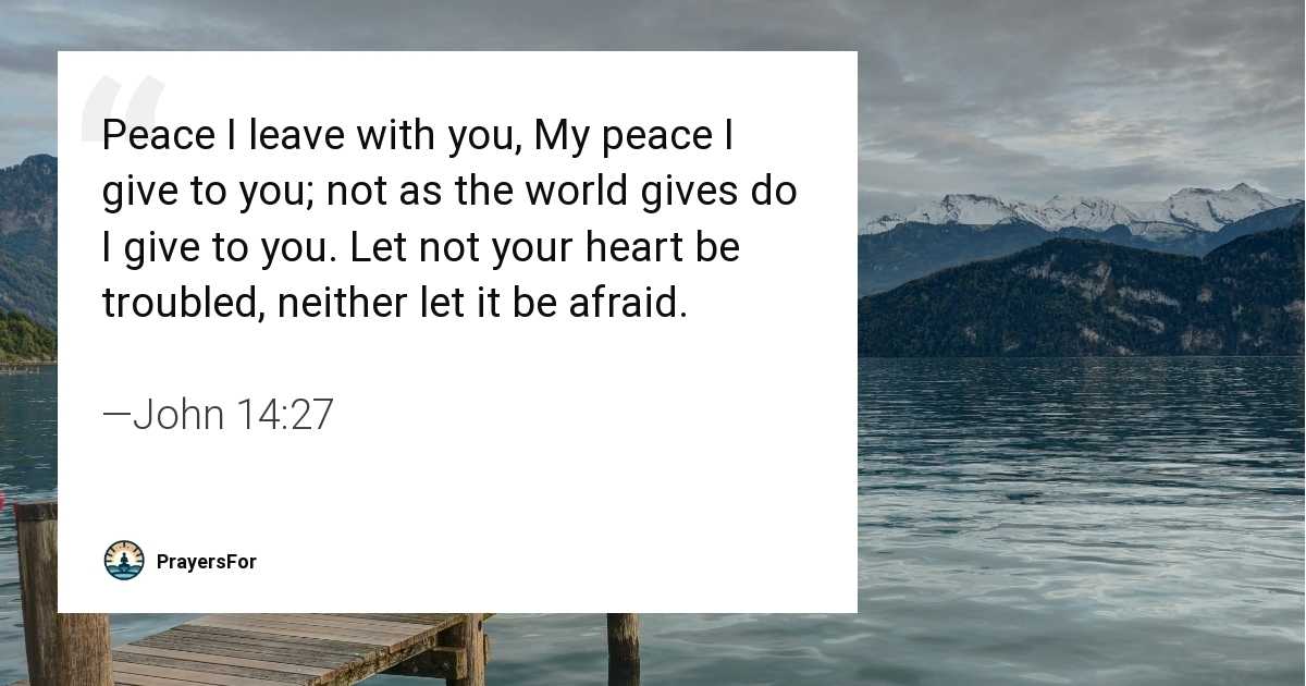 John 14:27
