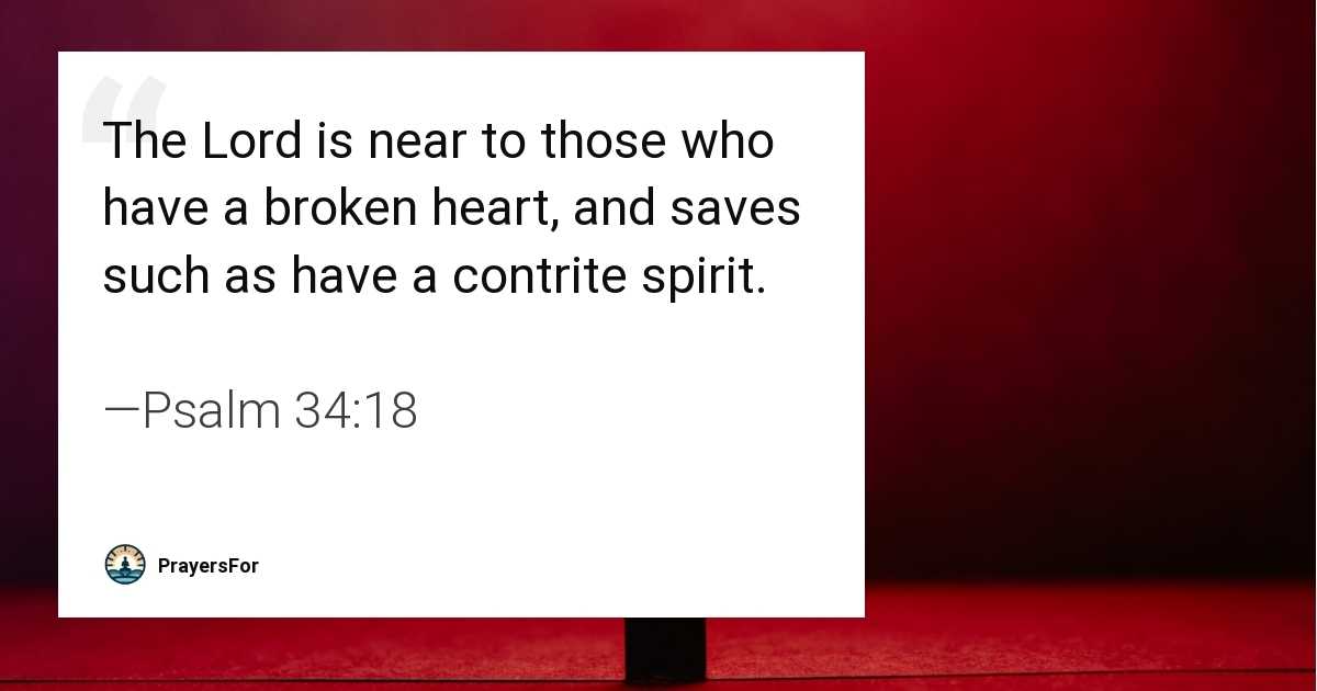 Psalm 34:18