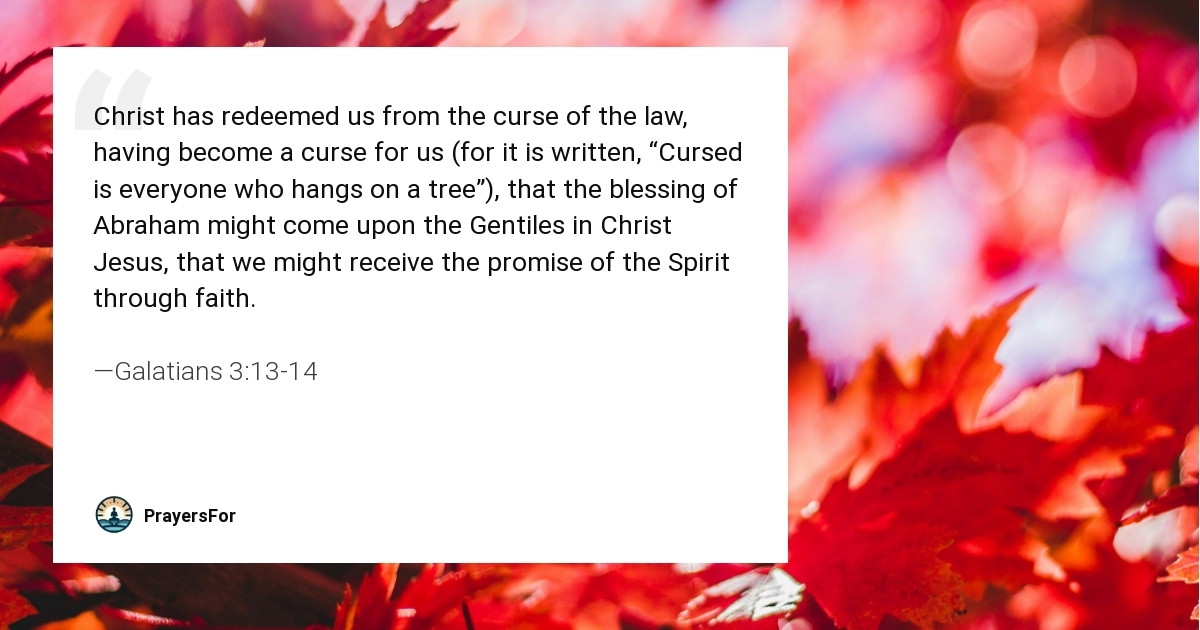 Galatians 3:13-14