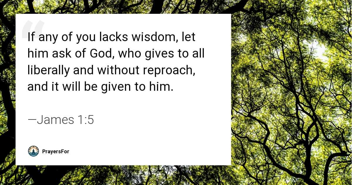 James 1:5