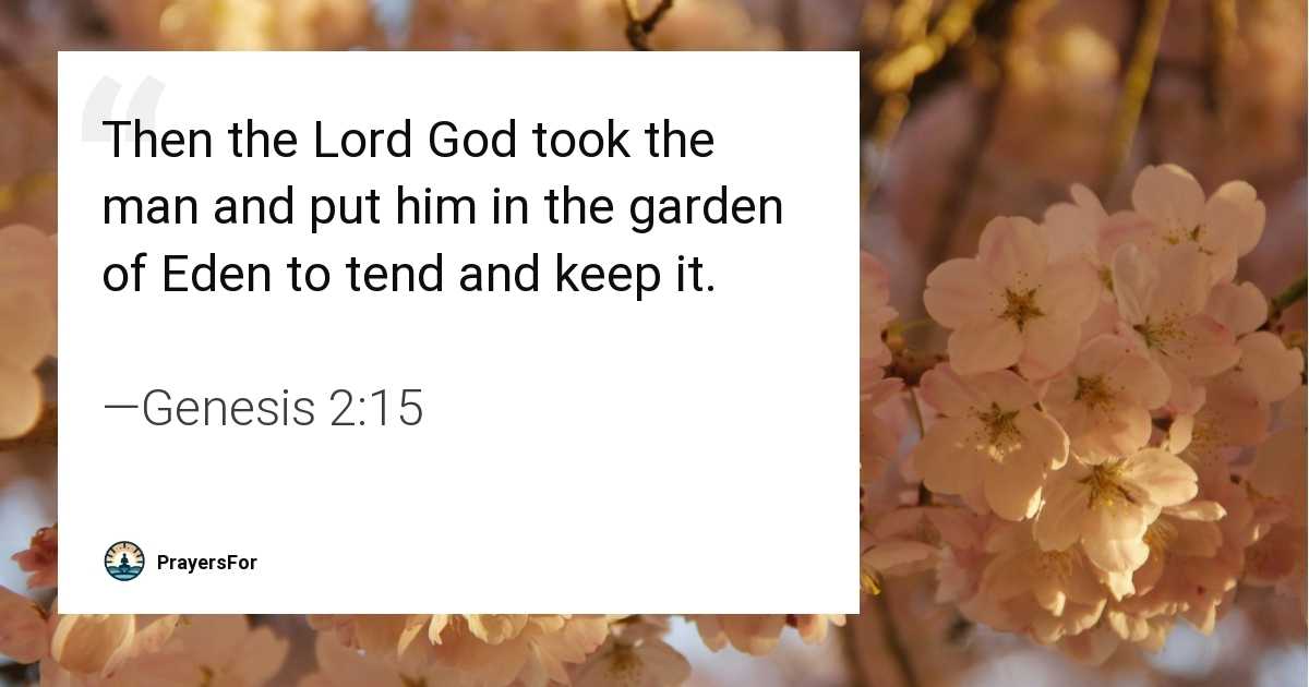 Genesis 2:15