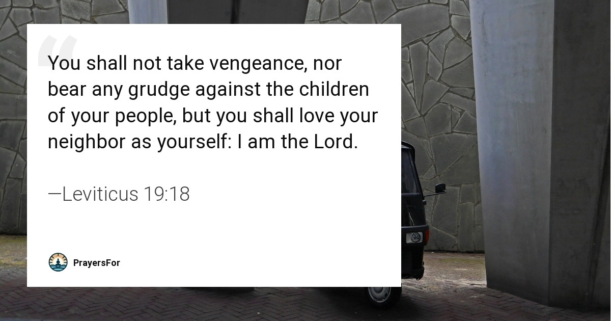 Leviticus 19:18