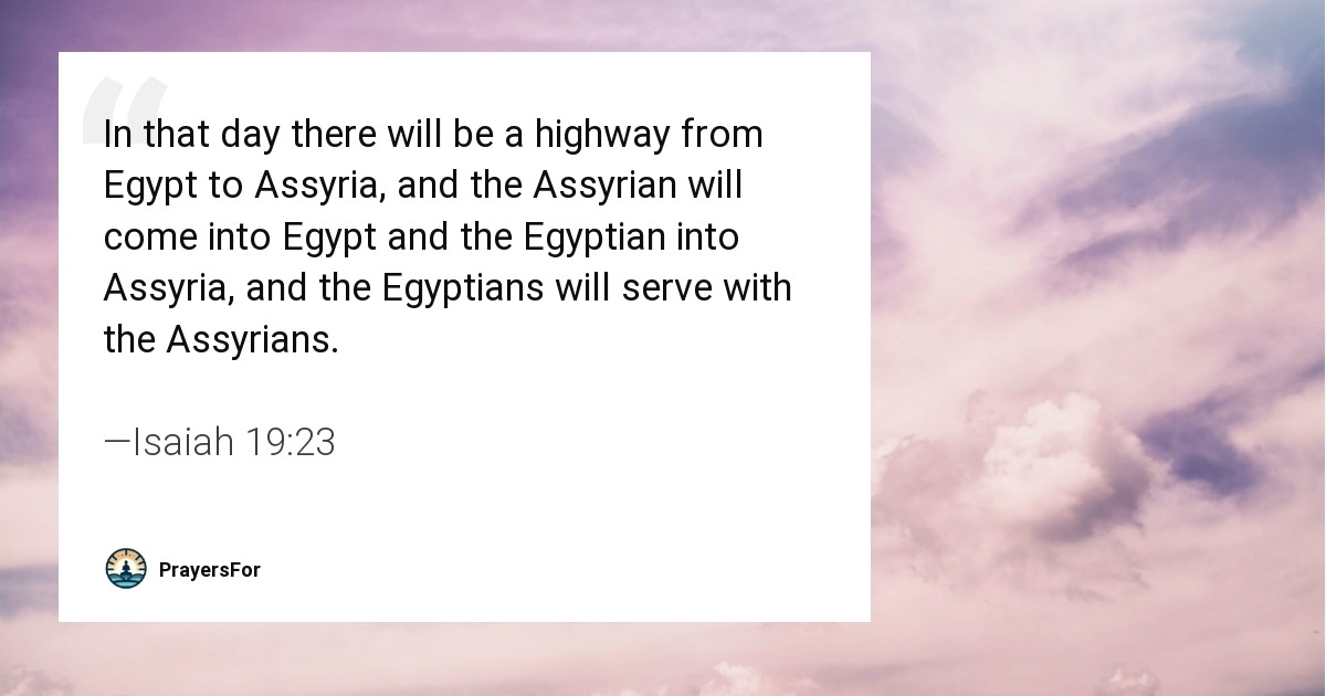 Isaiah 19:23