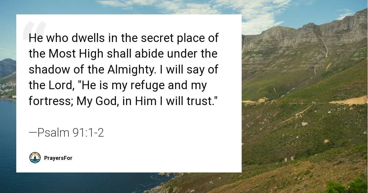 Psalm 91:1-2