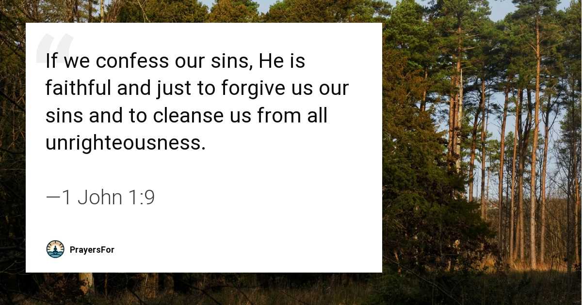 1 John 1:9