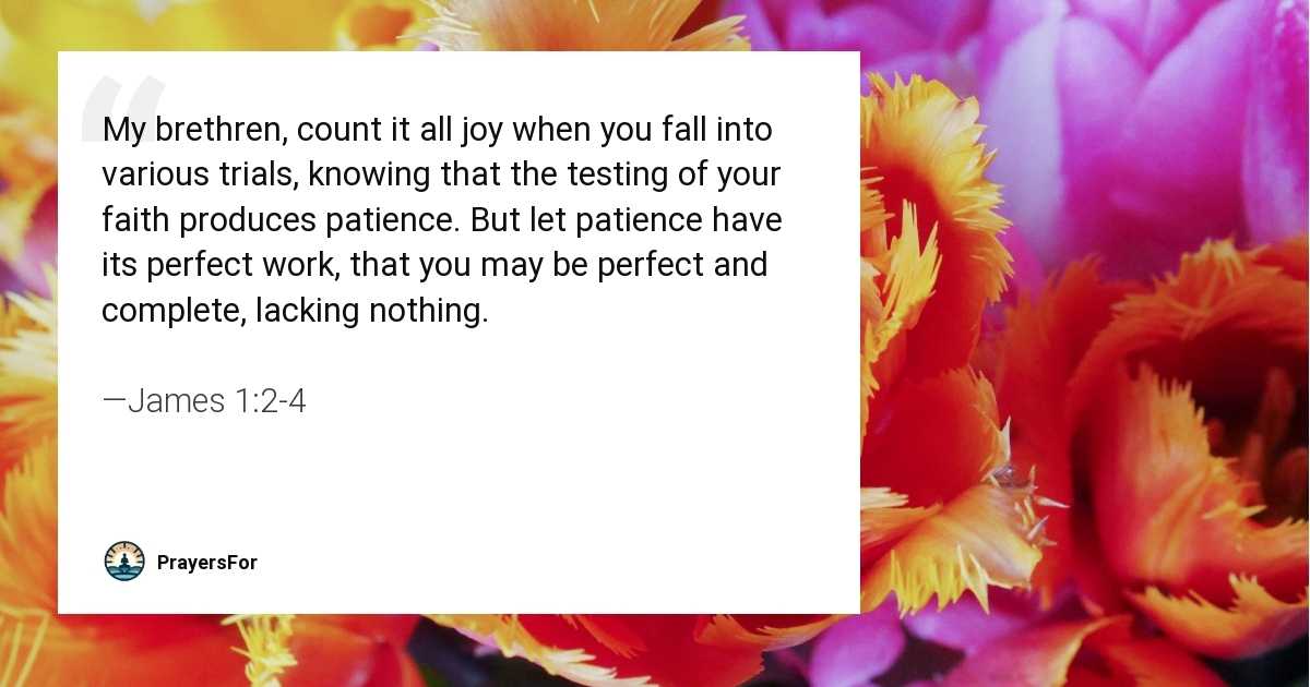 James 1:2-4