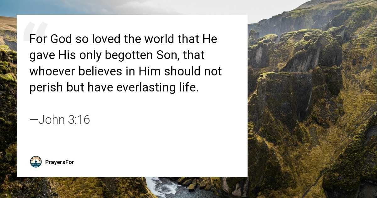 John 3:16
