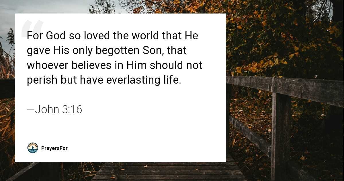 John 3:16