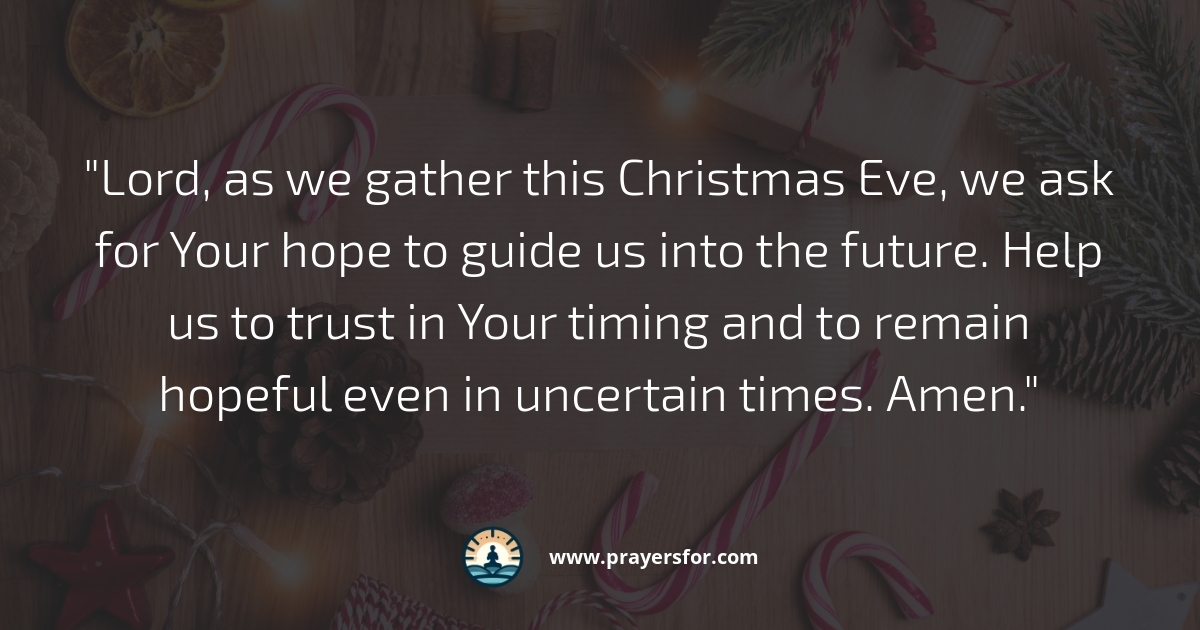 Christmas Eve blessing and night prayer