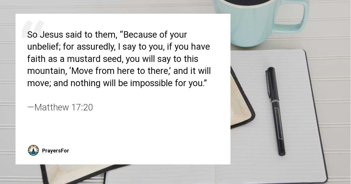 Matthew 17:20