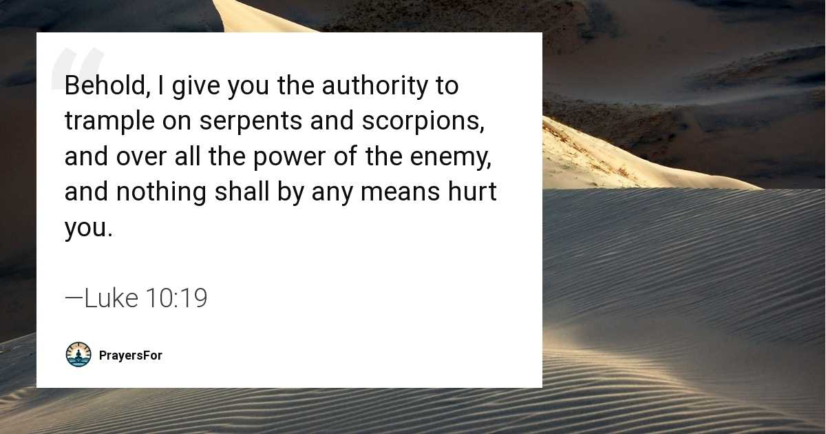 Luke 10:19