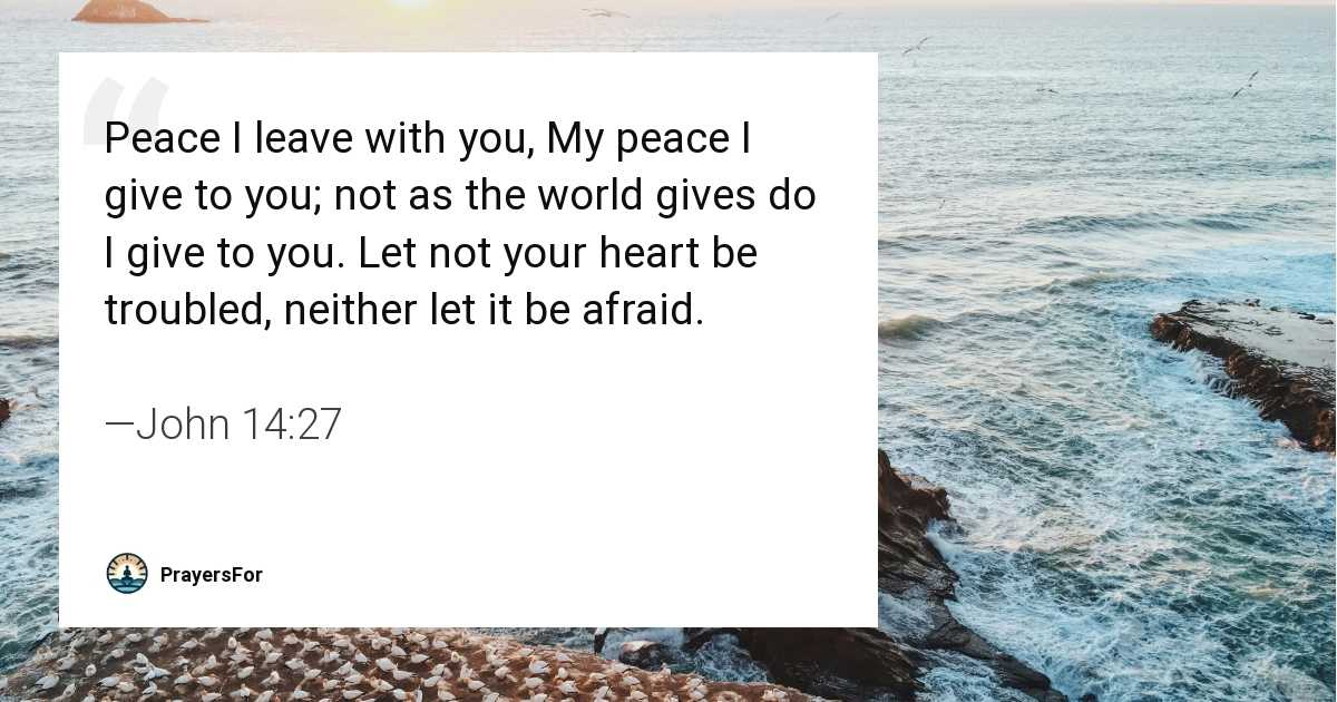 John 14:27