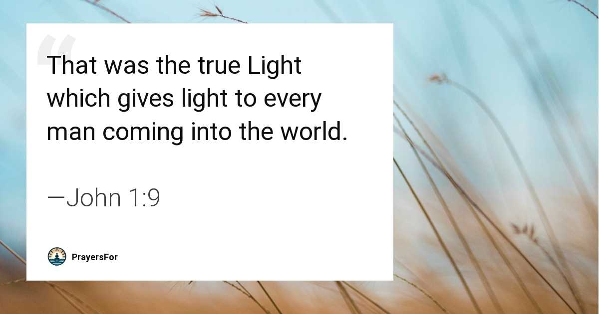 John 1:9