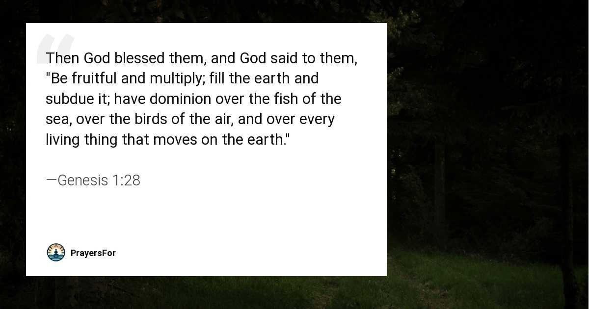 Genesis 1:28