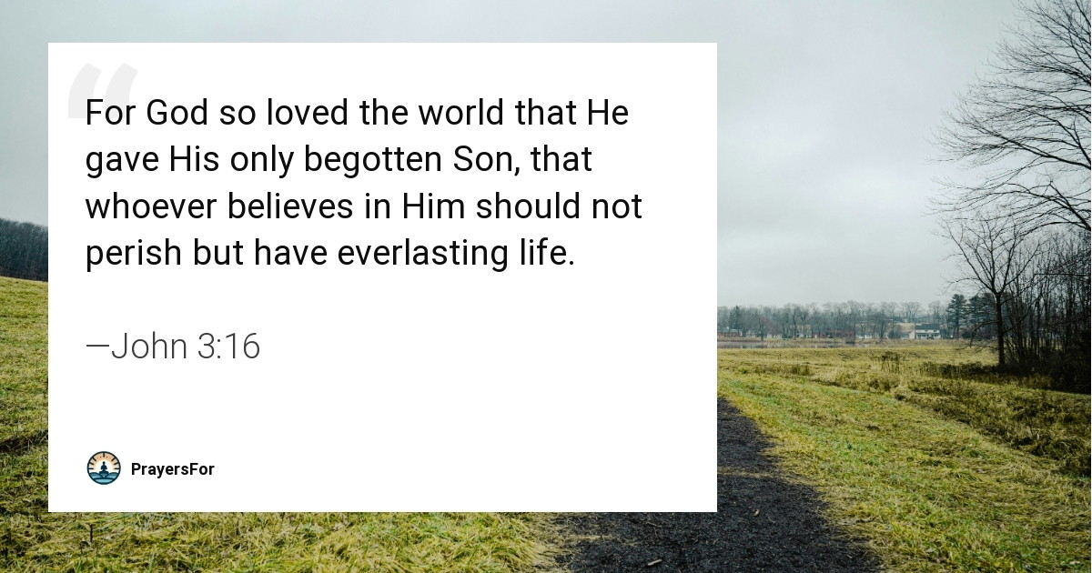 John 3:16