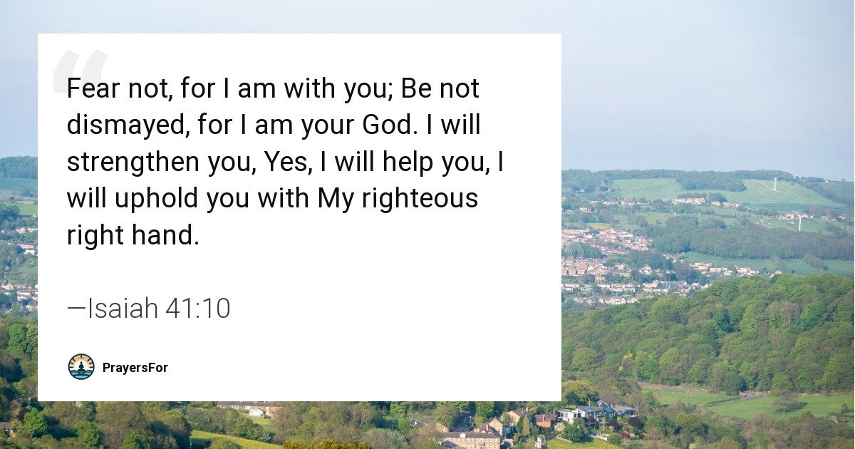 Isaiah 41:10