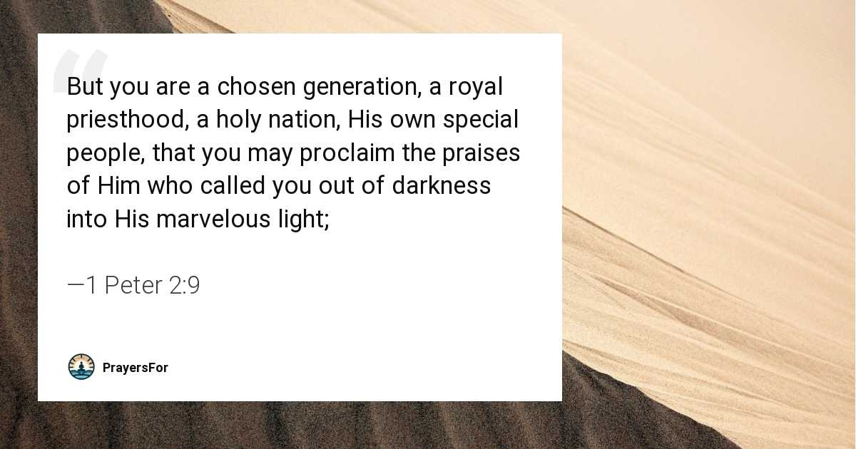 1 Peter 2:9