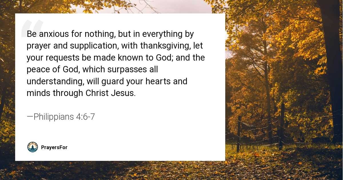 Philippians 4:6-7