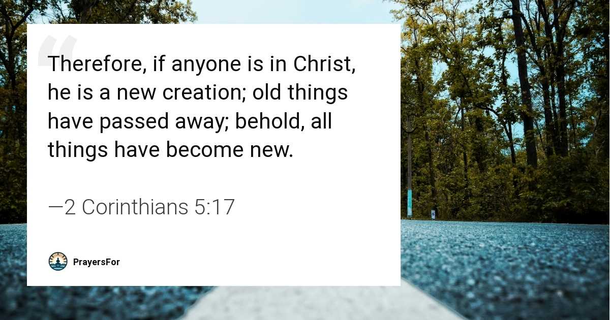 2 Corinthians 5:17