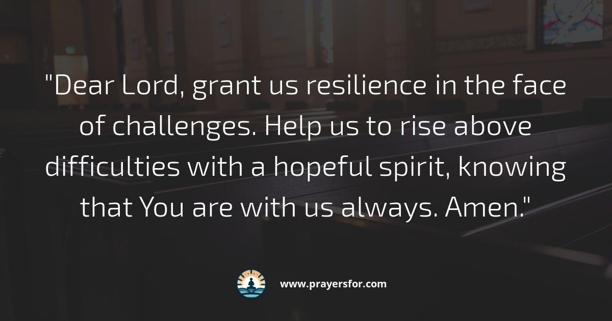 Prayer for strength when hard days keep coming