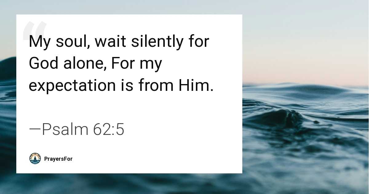 Psalm 62:5