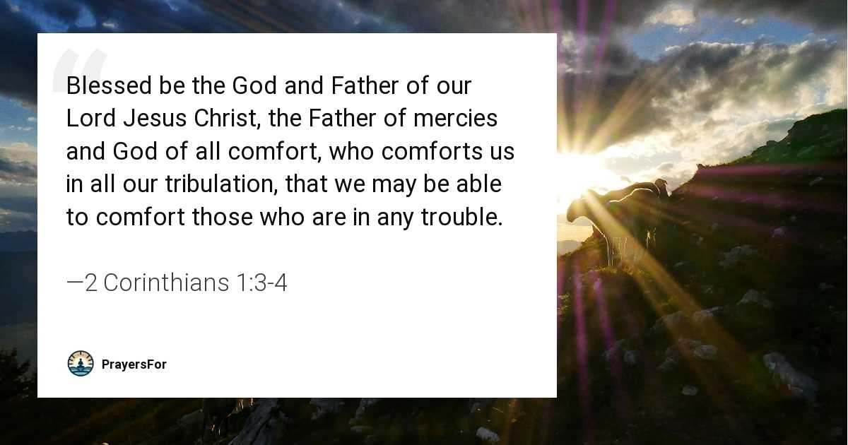 2 Corinthians 1:3-4