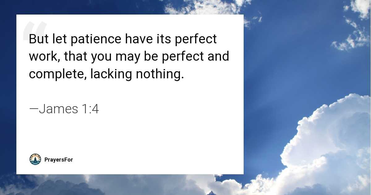 James 1:4
