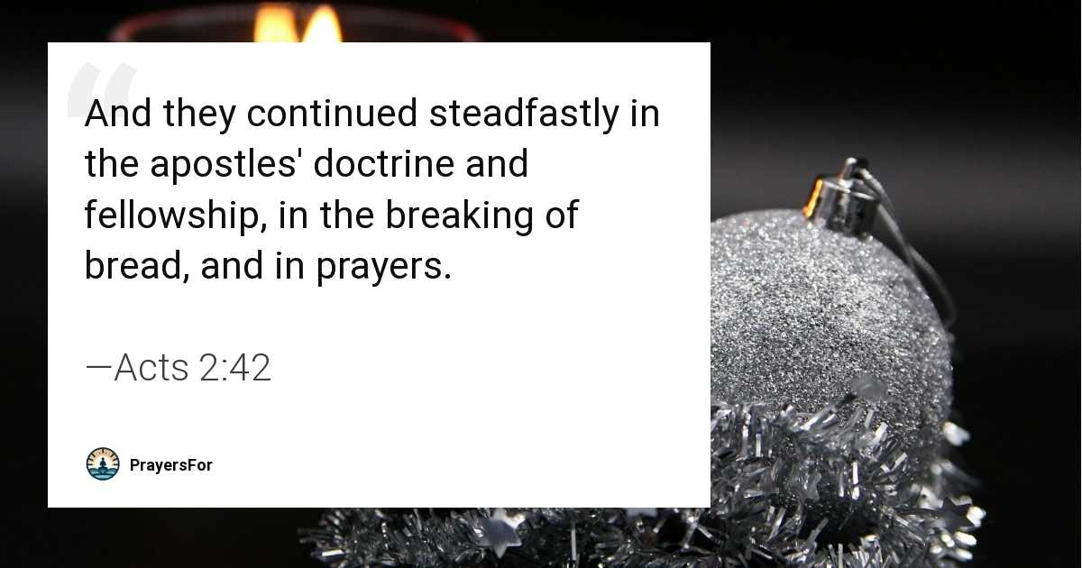Acts 2:42