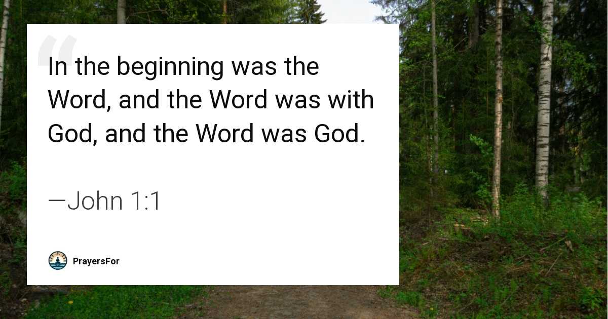 John 1:1