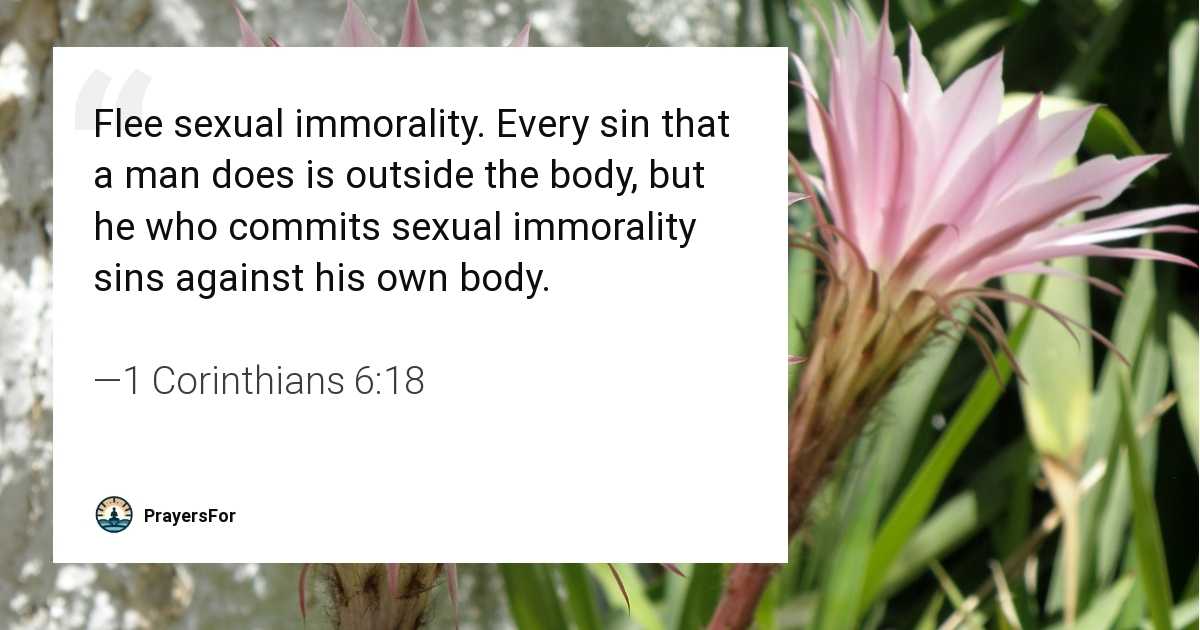 1 Corinthians 6:18