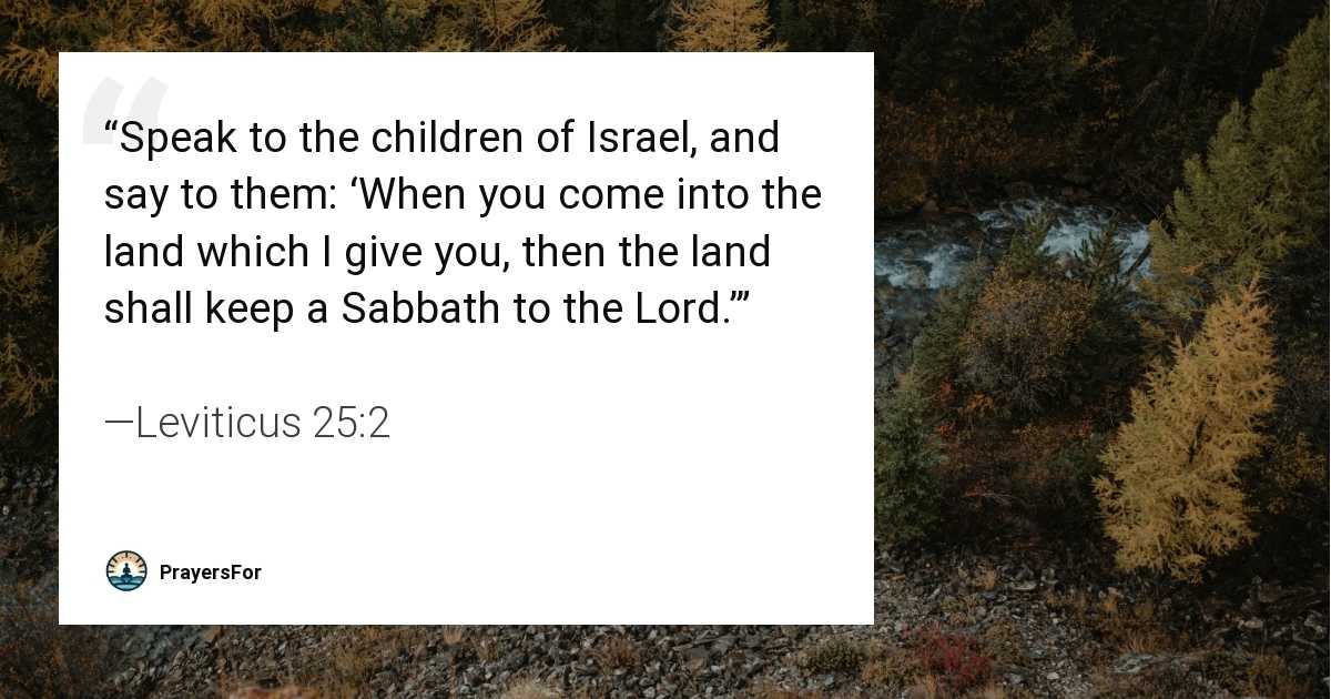 Leviticus 25:2