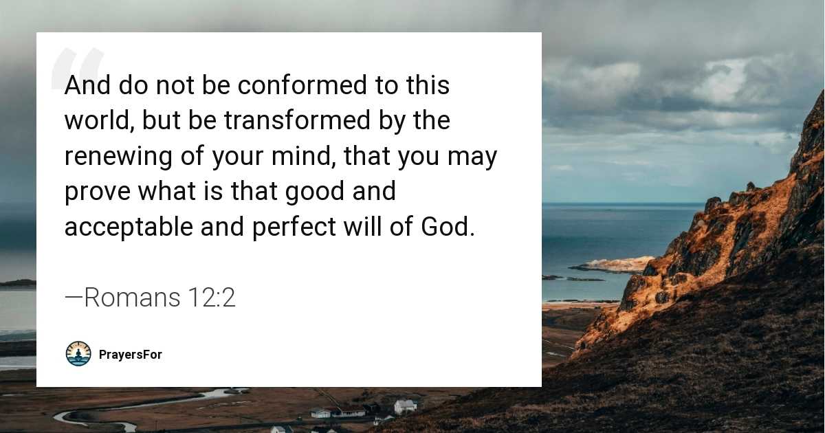 Romans 12:2