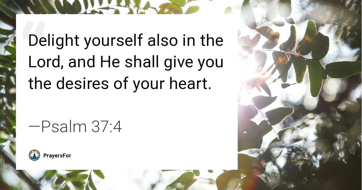 Psalm 37:4