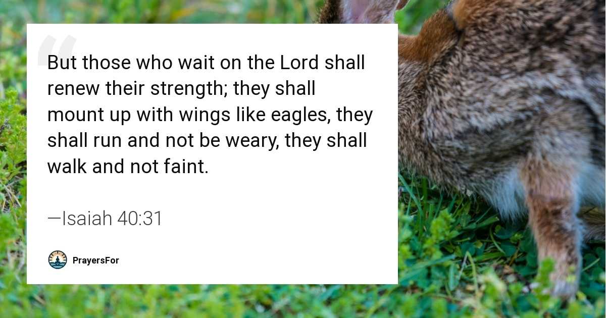 Isaiah 40:31