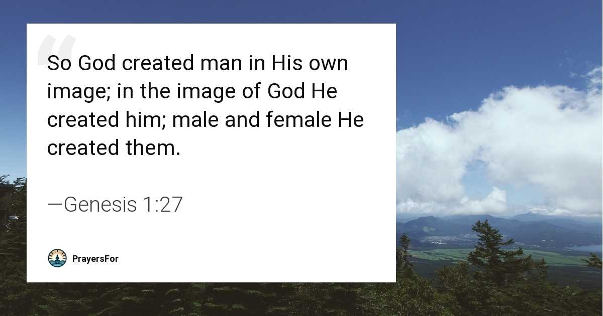 Genesis 1:27