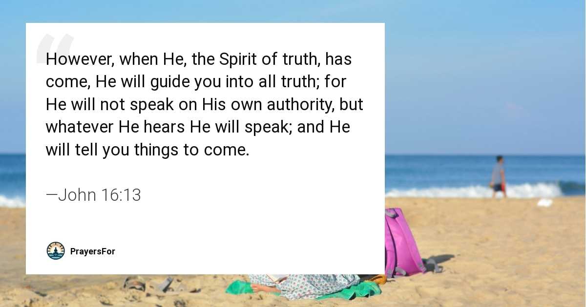 John 16:13